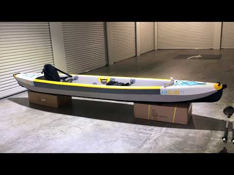 Bay Sports 2019 Air Glide 473 | 100% Drop-Stitch Inflatable Kayak | HD Walkthrough Video