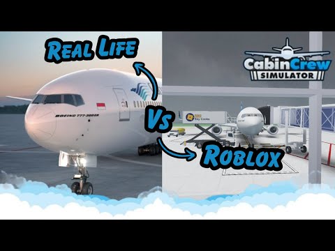 Cabin Crew Flight Simulator VS IRL | Comparing Planes