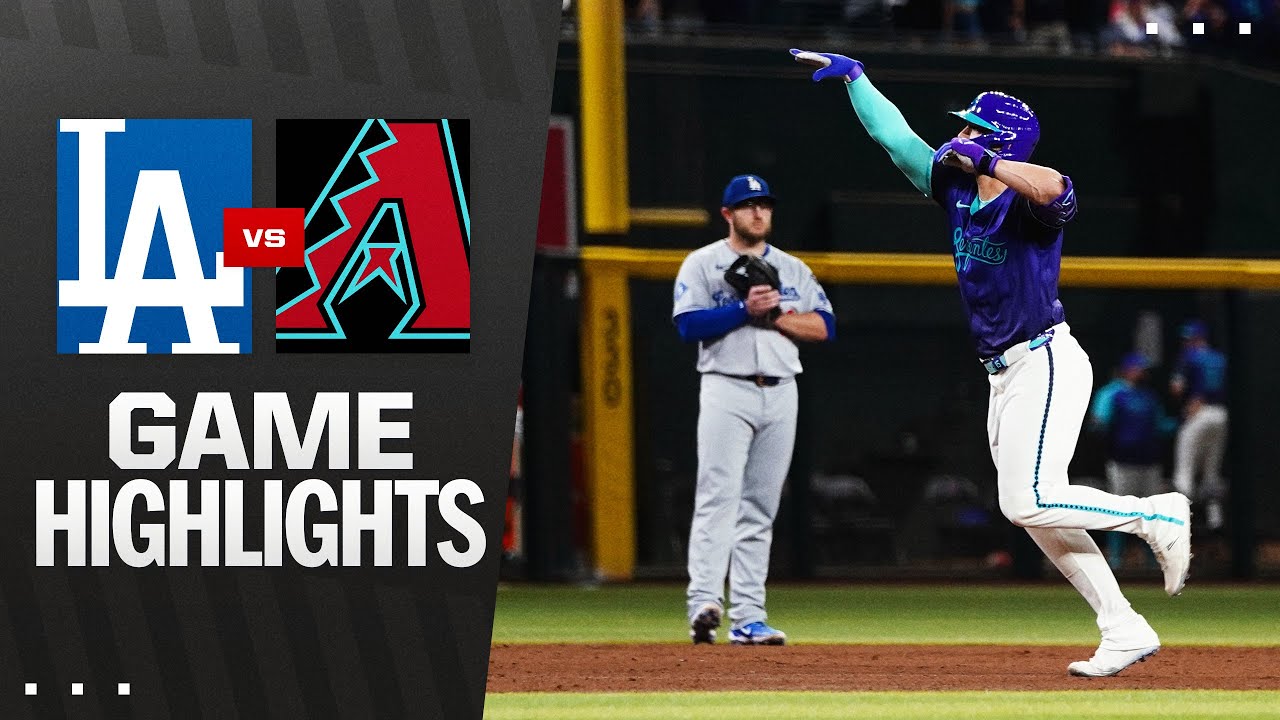 Dodgers vs. D-backs Game Highlights (5/9/25) | MLB Highlights