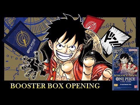 One Piece Set 01 - Romance Dawn - Japanese Booster Box First Look and Review!