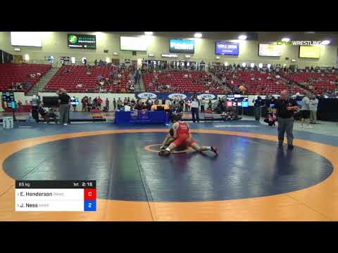 2018 Marine Corps US Open/Senior Men's Freestyle 65 5th Place - Evan Henderson (TMWC) Vs. Jayson N