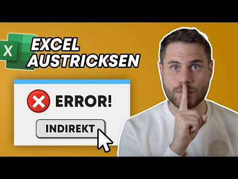 INDIREKT ist die BESTE Excel Funktion die (fast) NIEMAND nutzt