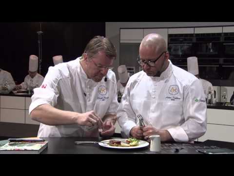 Martin Brag lämning av helstekt anka (kort version) - Final, Årets Kock 2014