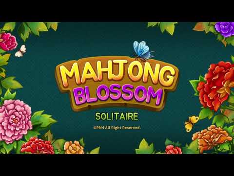Mahjong Blossom Solitaire Video