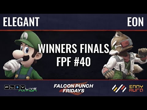 BSD | Elegant (Luigi) vs LH | Eon (Bayonetta/Fox) - Winners Finals (FPF40)