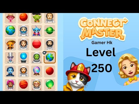 Connect Master Level 250 Hard Level Walkthrough Solution