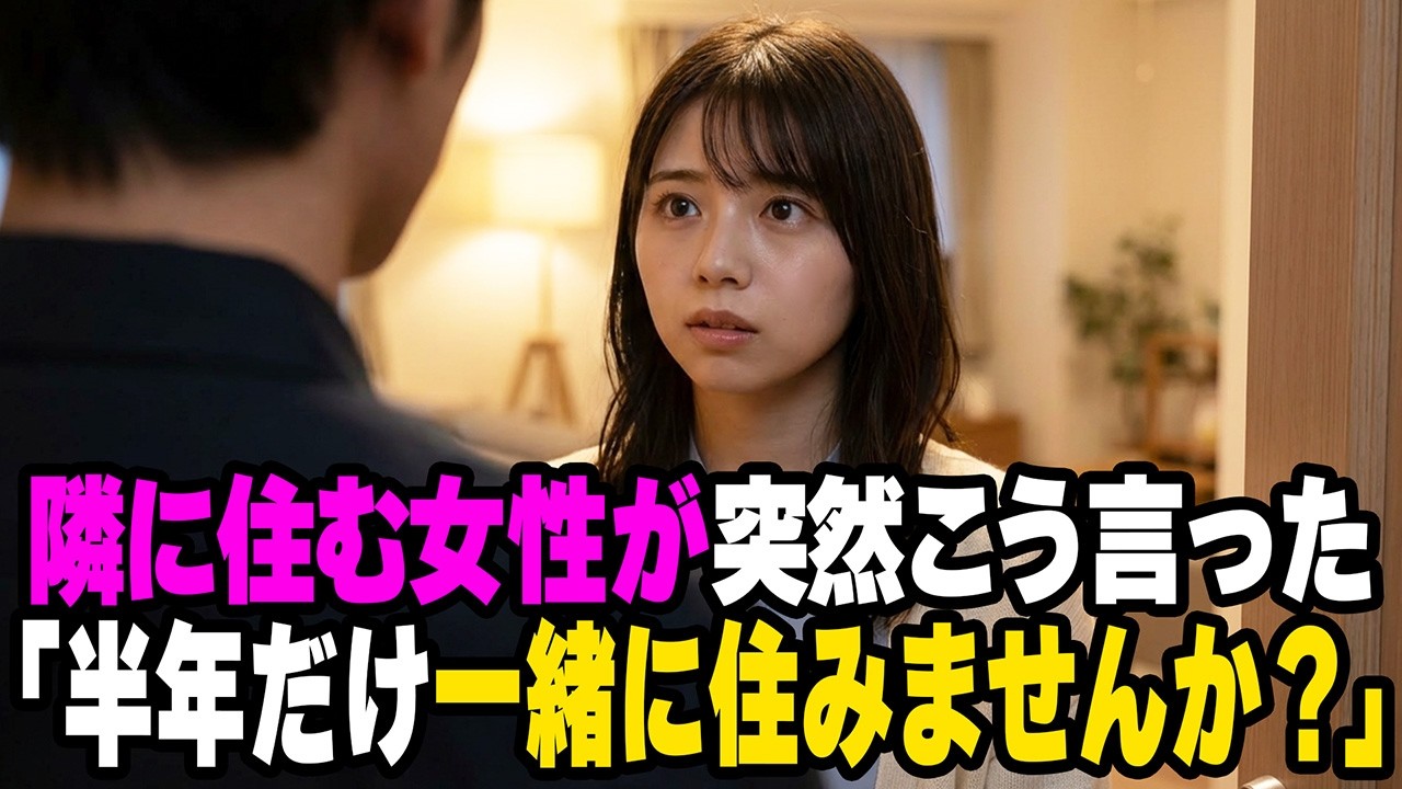 【感動する話】婚約破棄で荒れた一人の男の部屋に､ 隣に住んでいた若い女性が料理を持ってきてくれた理由。