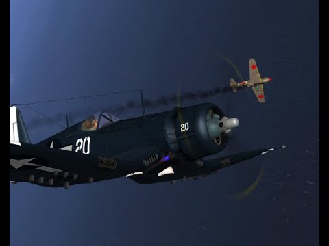Il-2 1946 Corsair Peleliu attack