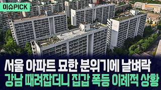 [이슈PICK] 서울 아파트 묘한 분위기에 날벼락... 강남 때려잡더니 집갑 폭등 이례적 상황 / 사건텔러