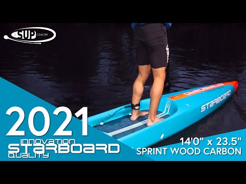 Starboard 14'0" x 23.5" Sprint Wood Carbon - 2021 - Review