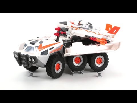 Playmobil Toys 9255 Top Agents Spy Team Battle Truck - MengBrick Build