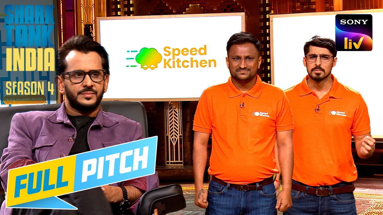 'Speed Kitchen' की Pitch के बीच में Aman गाने लगे मज़ेदार गाना! | Shark Tank India S4 | Full Pitch