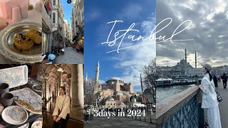 【vlog】イスタンブール🇹🇷2泊3日|Turkey/Istanbul vlog in 2024