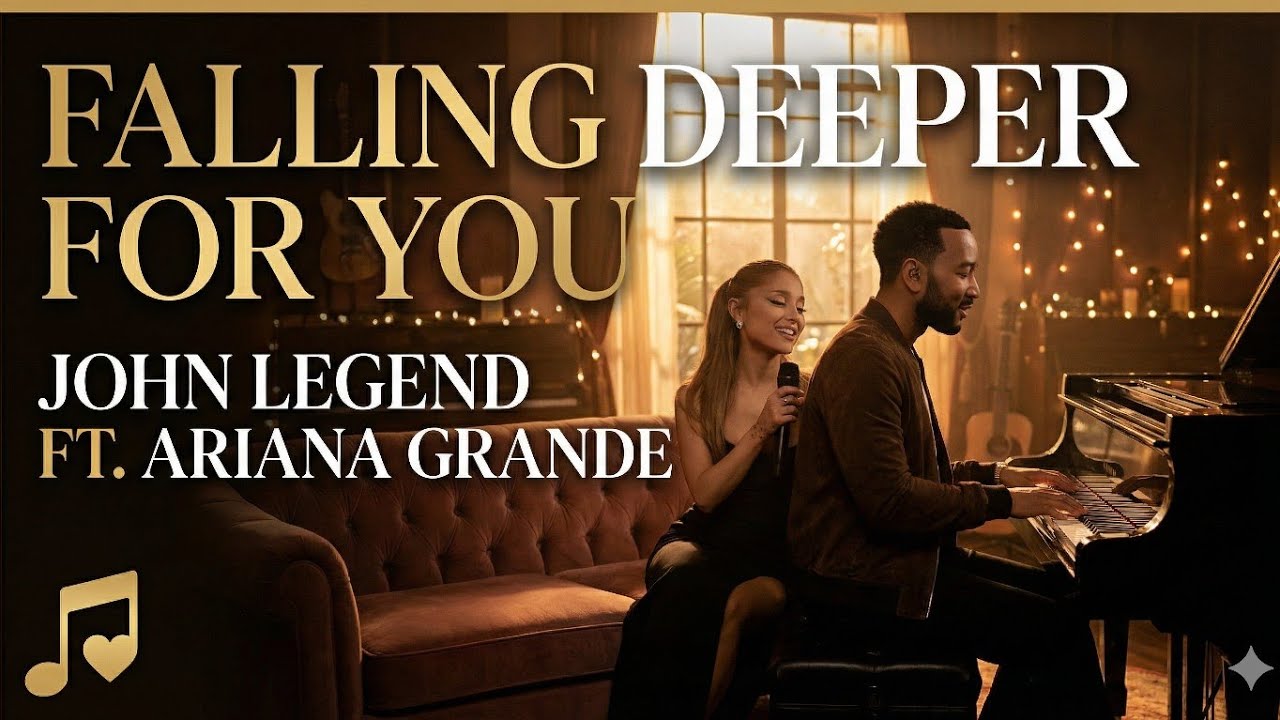 Falling Deeper For You - John Legend ft Ariana Grande (2026 Official Music Video) Emotional Song