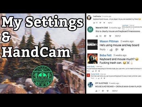My Settings & Handcam : Xbox Diamond -Rainbow Six Siege Gameplay