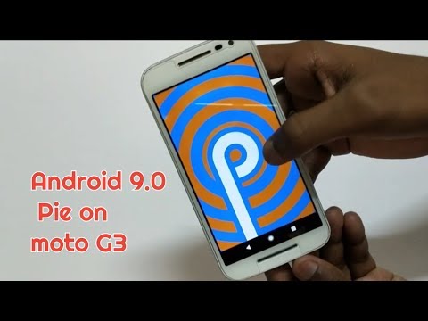 How to install official Android 9.0 Pie on moto G3 All Motorola devices ( Pixel experience rom)