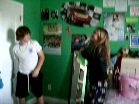 Brother and Sister fight.