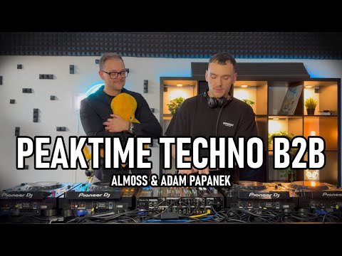 ALM0SS & @adampapanek  PEAKTIME TECHNO SET | DJEM BRNO