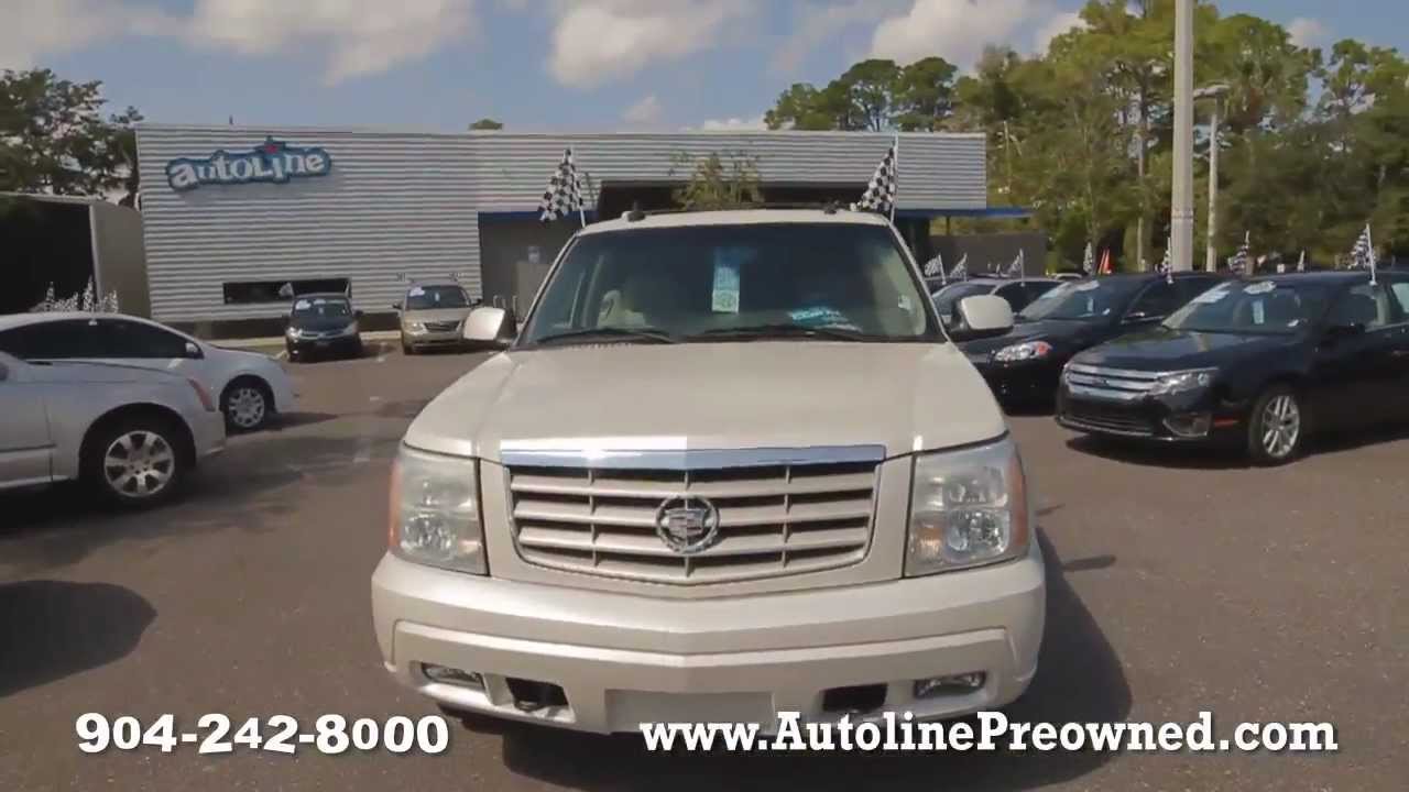 Autoline's 2003 Cadillac Escalade Walk Around Review Test ...