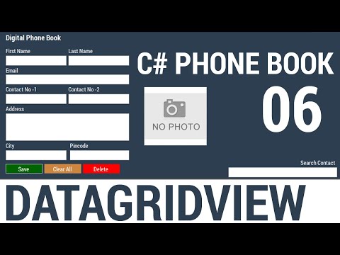 Load Data from Database to DataGridView in C with MySQL in Tamil | C Phone Book