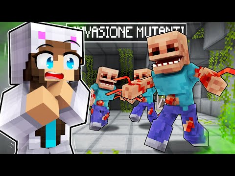 I MUTANTI HANNO INVASO IL NOSTRO BUNKER SU MINECRAFT APOCALISSE!
