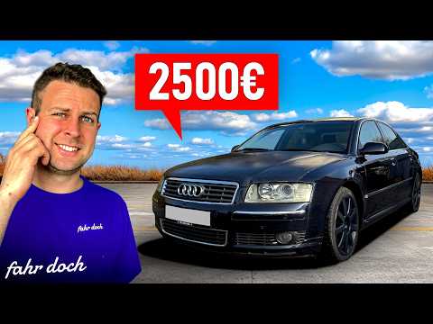 IST DER NOCH ZU RETTEN? Einen AUDI A8 für UNTER 3000€ kaufen | Fahr doch