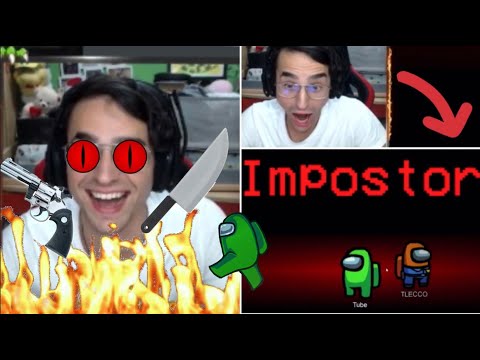 TUBERANZA è sempre L 'IMPOSTORE😈😈😈!!!! - Among Us - I migliori momenti