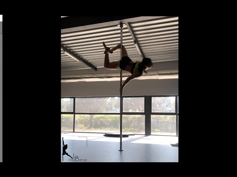LB Pole Dance - Perpignan - Freestyle - Spinning pole to Michael Jackson - Earth Song