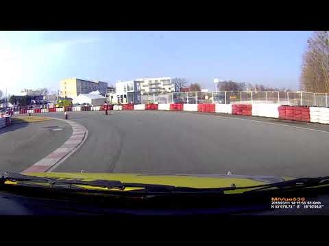 AutoSlalom 11.03.18 Dawid Jędrzejewski Peugeot 106