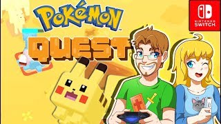 Pokemon Quest Part 5 Parched Peak Trouble (Nintend