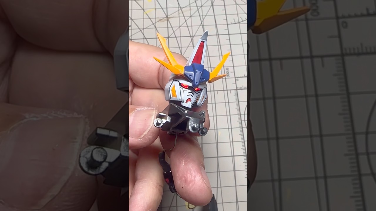 【ガンプラ】HGペーネロペーLED発光改造の透けちゃう光を塗装で遮光する！ #gundam #gunpla #閃光のハサウェイ #キルケーの魔女 #gundam
