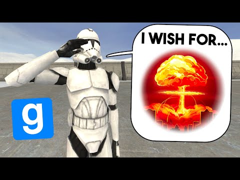 Granting Player Wishes Goes Too Far... - Gmod Star Wars RP Admin Trolling