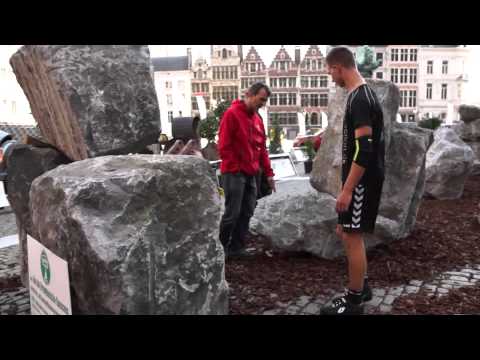 Jakob Arentz @ UCI World Cup 2014 - Arriving In Antwerp