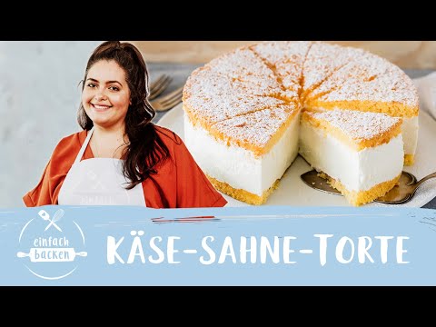 Käse-Sahne-Torte – das beste Rezept für Omas Klassiker I Einfach Backen