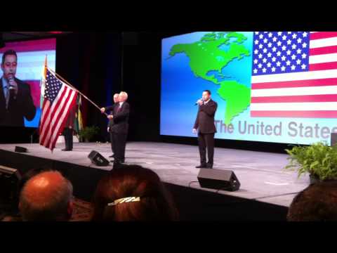 5  Flags Parade at Opening Ceremony 2011 01 18