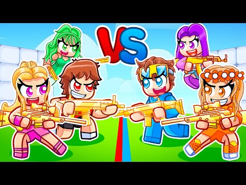 Techy Emma Sage Vs Nico Mia Zoey... (Roblox Rivals)