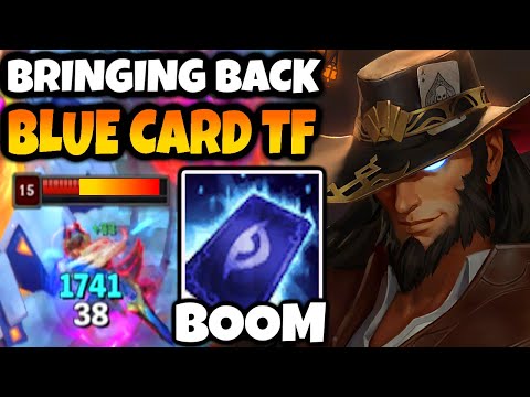 Figuring out the best way to Blue Card Twisted Fate in High Elo