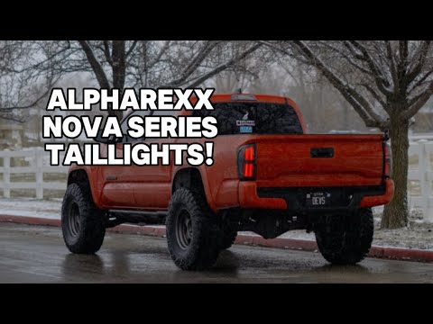 AlphaRexx Nova Series Tail Lights •3rd Gen Tacoma• install-comparison-review