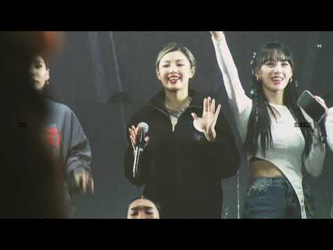 211204 스트릿 우먼 파이터 ON THE STAGE 광주 @ Rain On Me YGX 리정 focus