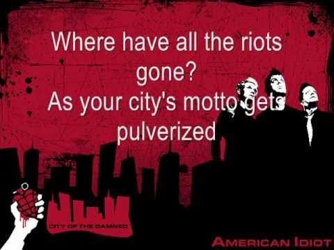 Green Day - Letterbomb Lyrics