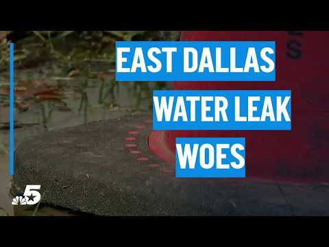 East Dallas water line leaks for more than a month as ...
