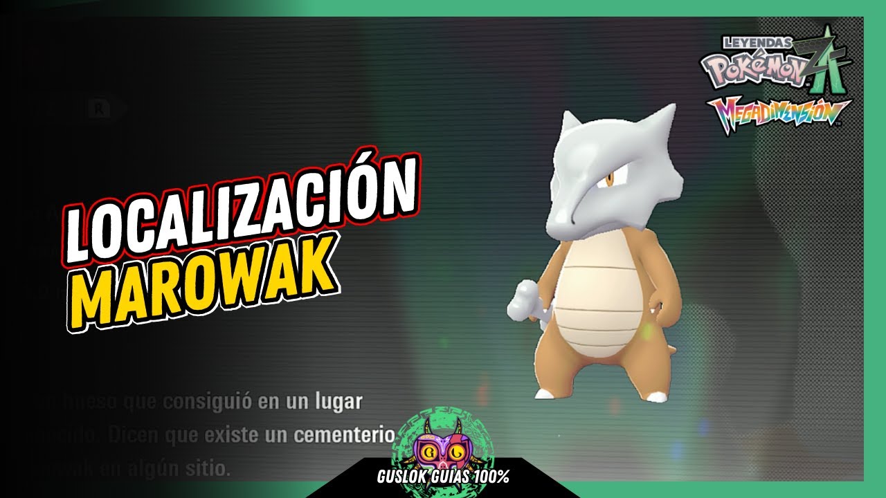 Leyendas Pokemon: Z-A Megadimension – UBICACIÓN de MAROWAK 💯 | GUÍA 100% 🏆 Leyendas Pokemon: Z-A Megadimension – UBICACIÓN de MAROWAK 💯 | GUÍA 100% 🏆