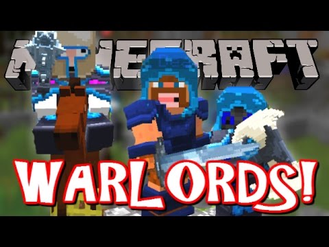 Minecraft | "NEW GAMEMODE & WEAPONS!" | Minecraft Warlords Mod Review (Hypixel Minecraft Server)