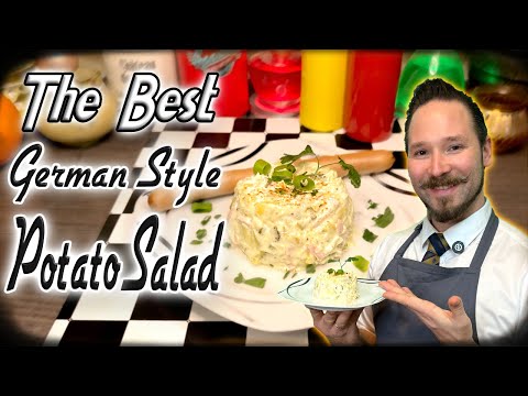 German Style Potato Salad Recipe 🥔 Creamy, Hearty, and Delicious!