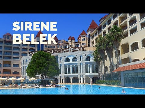 SIRENE Belek Hotel / Antalya, Turkey Video