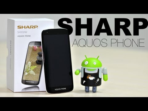 #видео | Обзор FullHD-смартфона Sharp Aquos Phone. Фото.