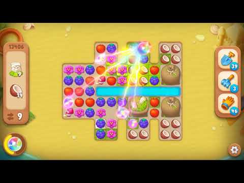 Gardenscapes level 13406 Gameplay #Bubunka
