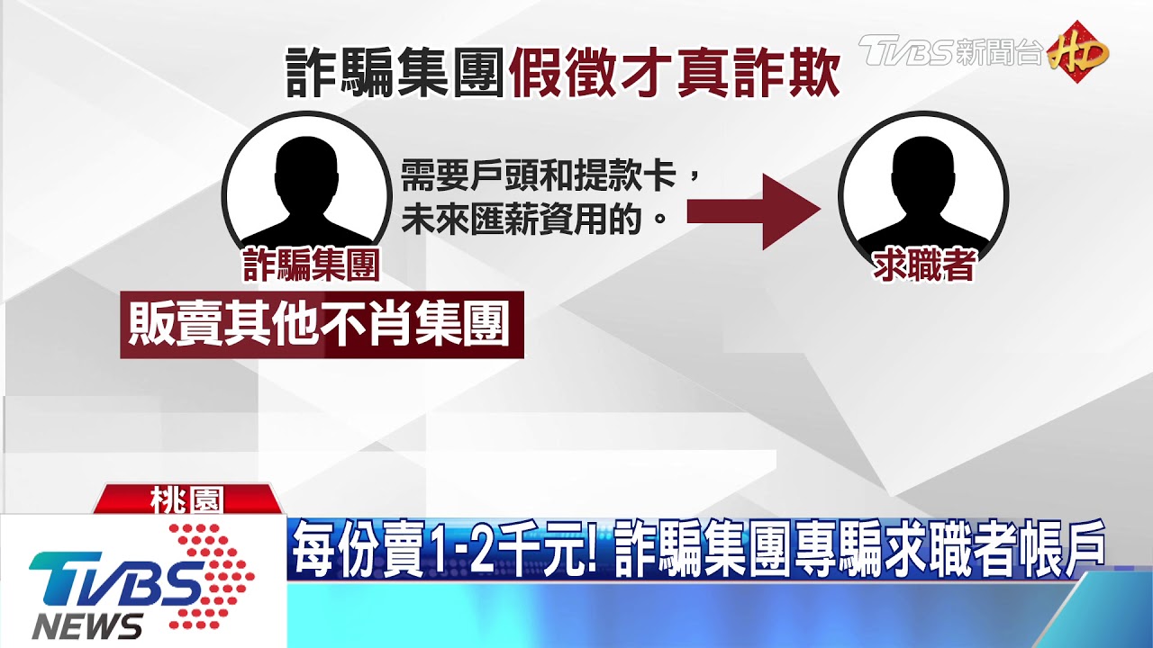 存簿給我匯薪資！　不肖集團「假求職真詐騙」