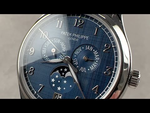 Patek Philippe 4947/1A-001 Annual Calendar Moon Phases - Hands-on Review and Feature Overview