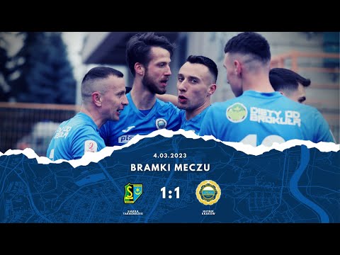 Bramki meczu: Siarka Tarnobrzeg - Hutnik Kraków (eWinner 2.Liga - sezon 2022/23)